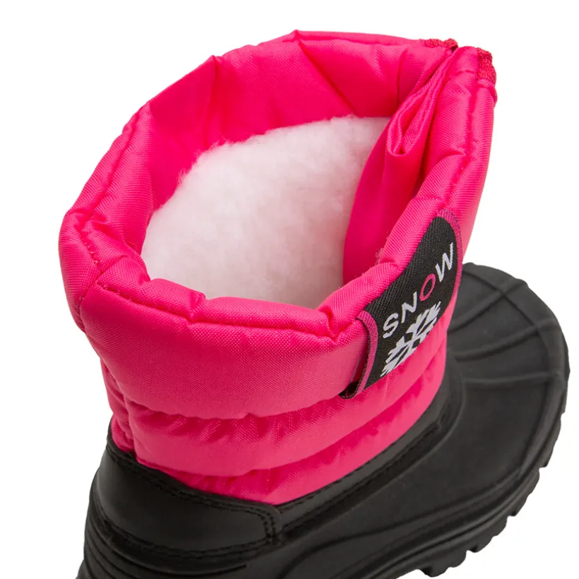 Skipak met gewatteerde kraag en rubberen zool van 20 tot 23