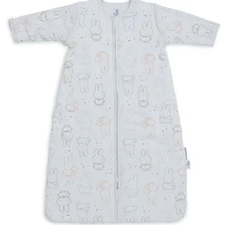 Slaapzak afritsbare mouwen 110cm Miffy Moments Cloudy blue