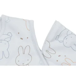 Slaapzak afritsbare mouwen 110cm Miffy Moments Cloudy blue