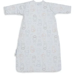 Slaapzak afritsbare mouwen 110cm Miffy Moments Cloudy blue