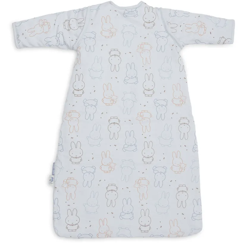 Slaapzak afritsbare mouwen 110cm Miffy Moments Cloudy blue