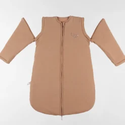 Slaapzak afritsbare mouwen 70cm Jersey Pointelle
