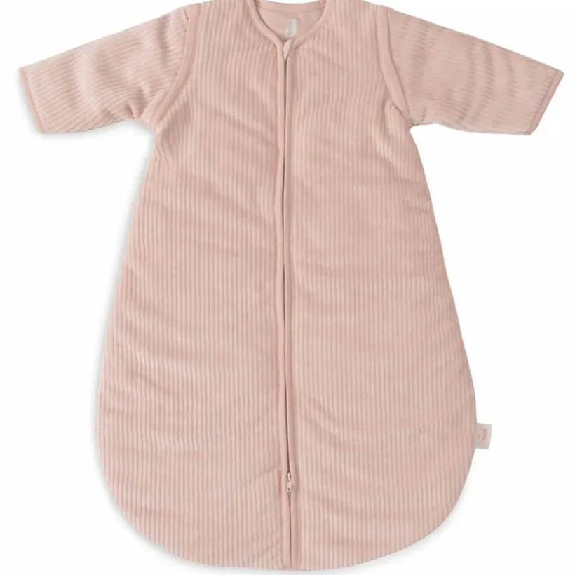 Slaapzak afritsbare mouwen 70cm Rib Wild Rose 0-6m