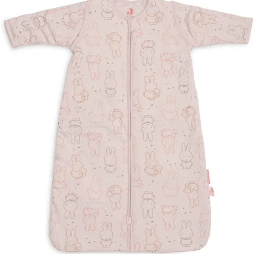 Slaapzak afritsbare mouwen 110cm Miffy Moments Silk Rose