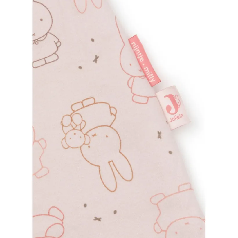 Slaapzak afritsbare mouwen 110cm Miffy Moments Silk Rose