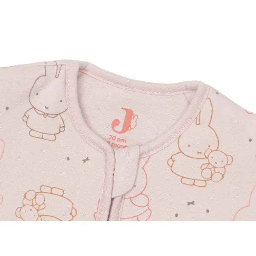 Slaapzak 70cm afritsbare mouwen Miffy Moments Silk Rose