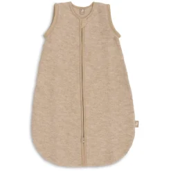 Slaapzak 70cm Merinowol viltachtig afritsbare mouwen Natural