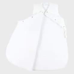 Slaapzak fluweel zonder mouwen 70cm Fluffy Ecru
