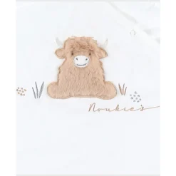 Slaapzak fluweel zonder mouwen 70cm Fluffy Ecru