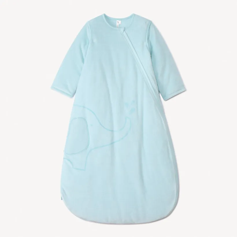 Slaapzak met afneembare mouwen TOG 3 met olifantenprint voor babyjongens