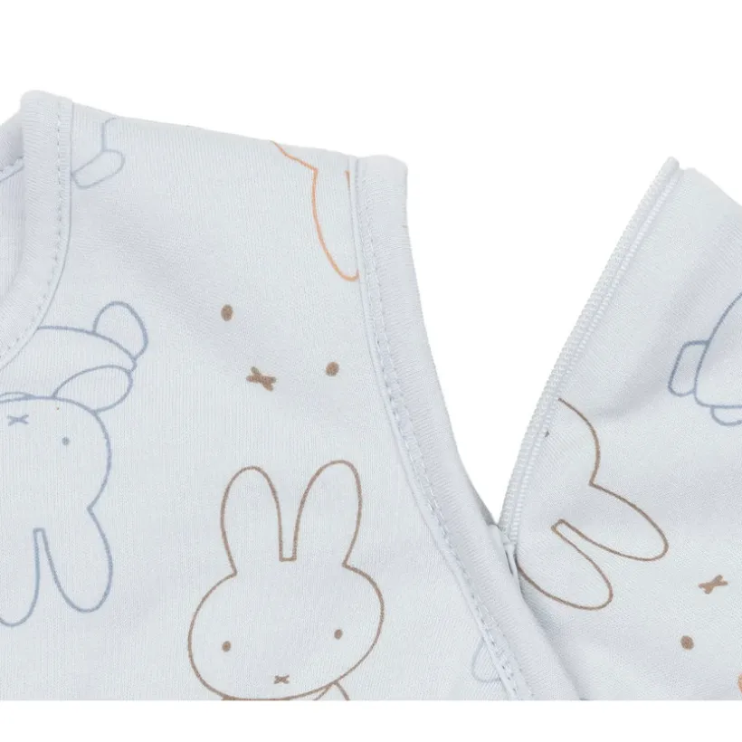 Slaapzak met afritsbare mouwen Miffy Moments - Cloudy Blue - 90 cm