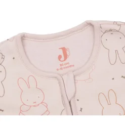 Slaapzak met afritsbare mouwen Miffy Moments - Silk Rose - 90 cm