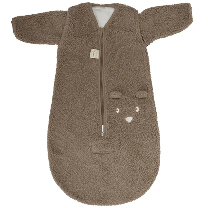 Slaapzak met Mouwen Bear Chocolate 70 cm