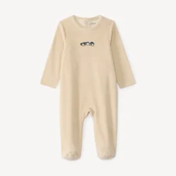 Slaapzak van velvet voor babyjongens met fantasie borduursel