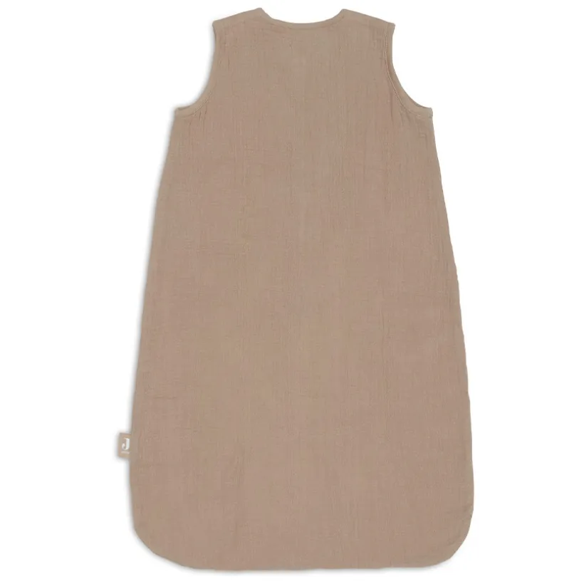 Slaapzak zonder mouwen 110cm Hydrofiel katoen Biscuit