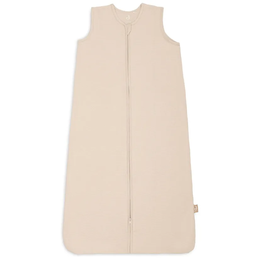 Slaapzak zonder mouwen Jersey 110CM Little Waffle Sand