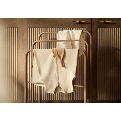 Slaapzak zonder mouwen Jersey 110CM Little Waffle Sand