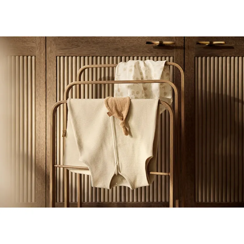 Slaapzak zonder mouwen Jersey 110CM Little Waffle Sand