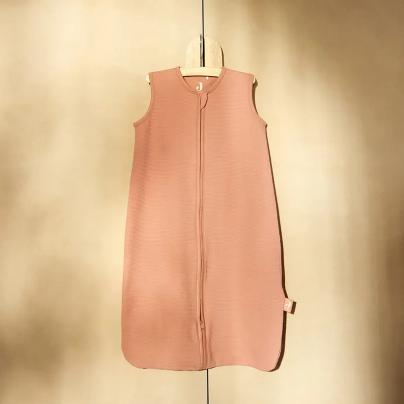 Slaapzak zonder mouwen Jersey 110CM Little Waffle Terra Light