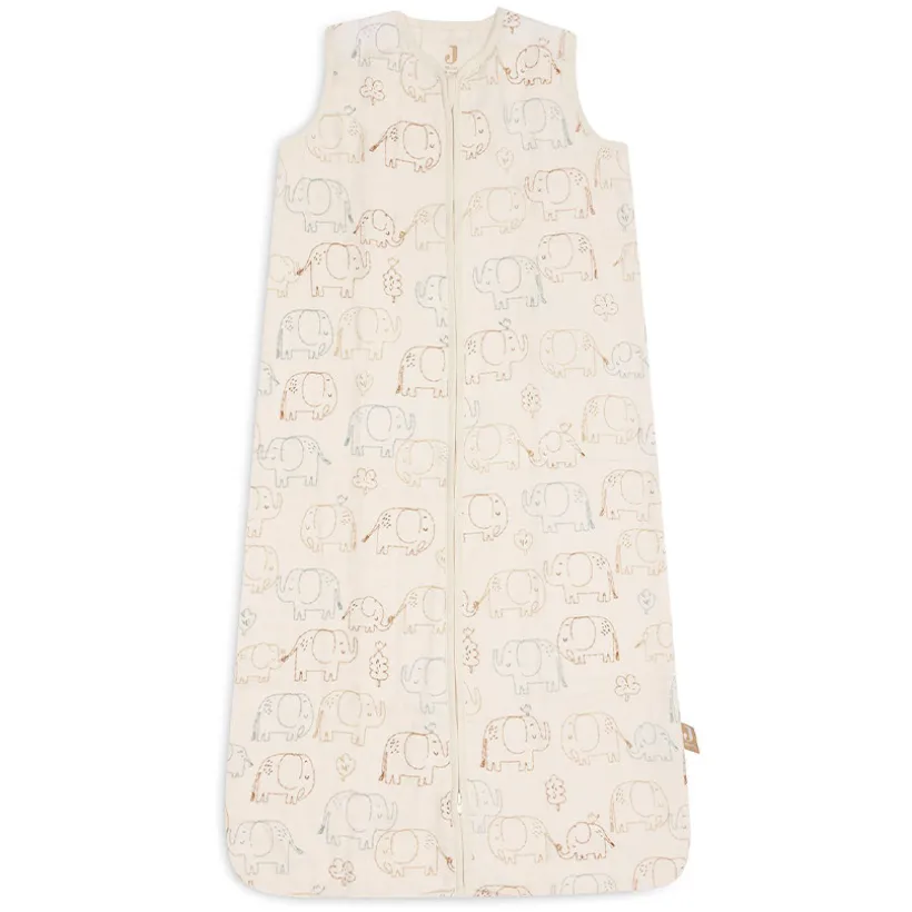 Slaapzak zonder mouwen Jersey 90CM Elephant Tales