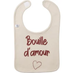Slabbetje Bouille d'amour – zandkleur