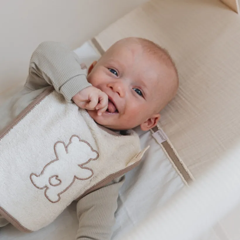 Slabbetje Velcro Small Bear Back