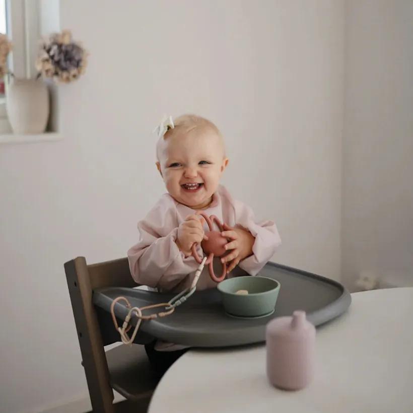 Slab lange mouwen waterbestendig Blush