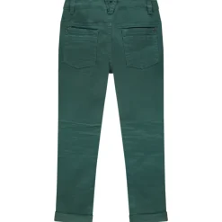 Slimfit broek in twill jongens