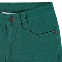 Slimfit broek in twill jongens