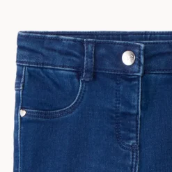 Slim fit jeans met katvormige zakken voor babymeisje