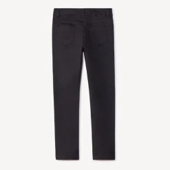 Slim fit joggingbroek in effen twill meisjes
