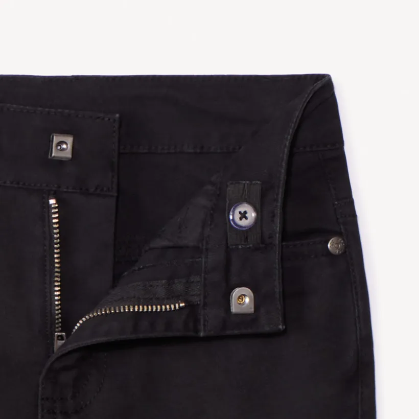 Slim fit jogging twill met crinkle-effect jongens