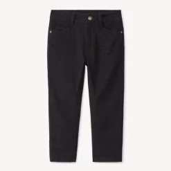 Slim fit jogging twill met crinkle-effect jongens