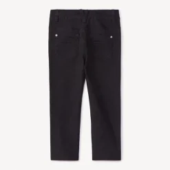 Slim fit jogging twill met crinkle-effect jongens