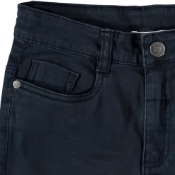 Slim fit jogging twill met crinkle-effect jongens