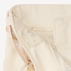 Slim jeans met een gevlochten riem meisjes