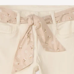 Slim jeans met een gevlochten riem meisjes