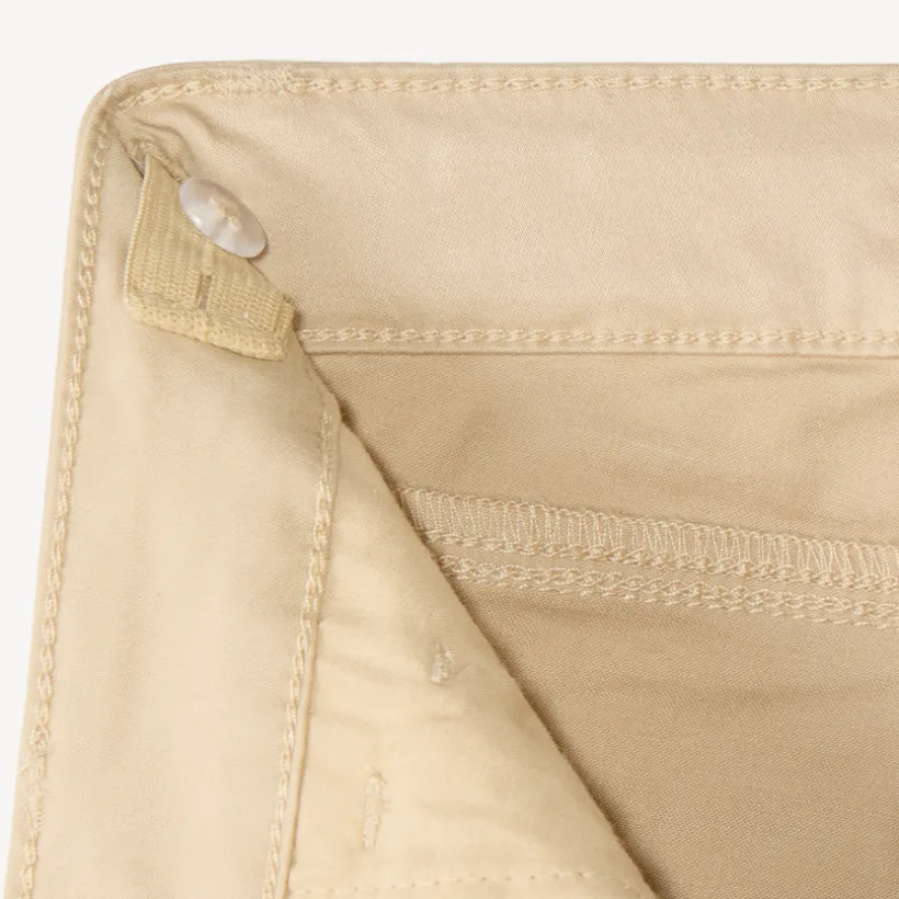 Slimme effen broek meisjes