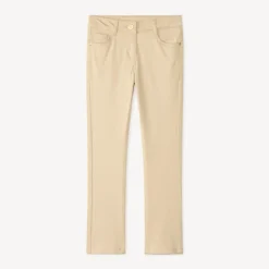 Slimme effen broek meisjes