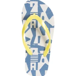 Slippers met abstracte print jongens met bandje volgens leeftijd