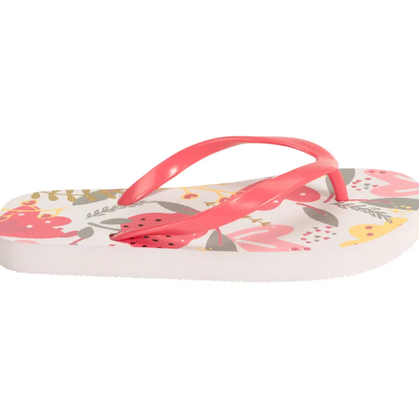 Slippers met bloemenprint meisjes