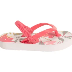 Slippers met bloemenprint meisjes