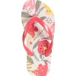 Slippers met bloemenprint meisjes
