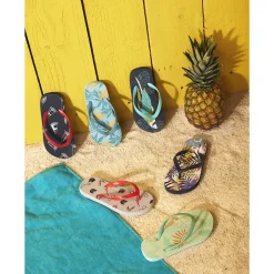 Slippers met papegaaienprint jongens met bandje volgens leeftijd