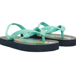 Slippers met papegaaienprint jongens met bandje volgens leeftijd