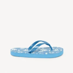 Slippers met print jongens met bandje volgens maat