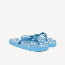 Slippers met print jongens met bandje volgens maat