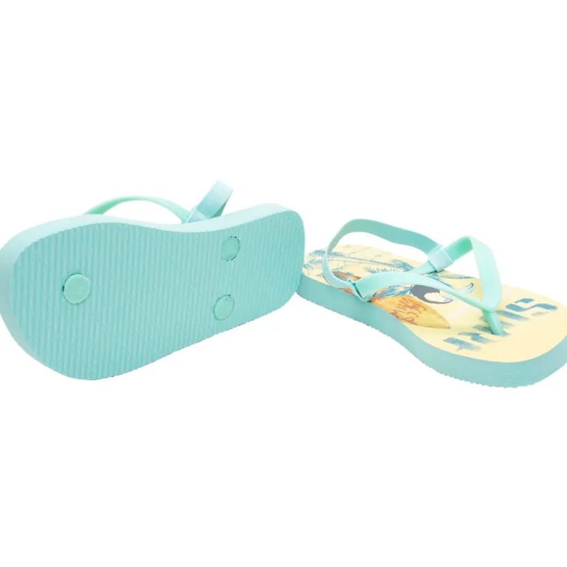 Slippers met toucan- en surfprint jongens