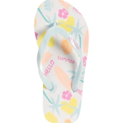 Slippers met zomerprint en geprinte band meisjes met riempje afhankelijk van de leeftijd