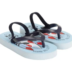 Slippers print surf voor jongen met bandje volgens leeftijd